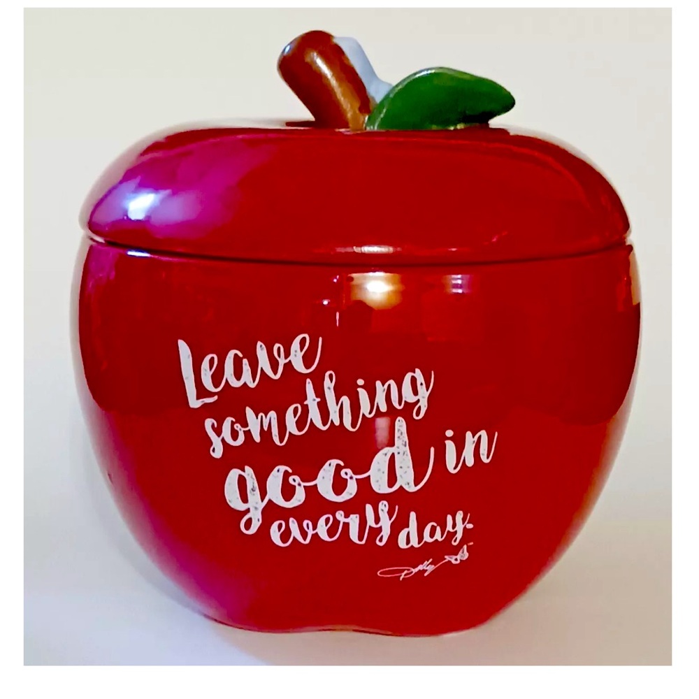 Dolly Parton Red Apple Cookie jar